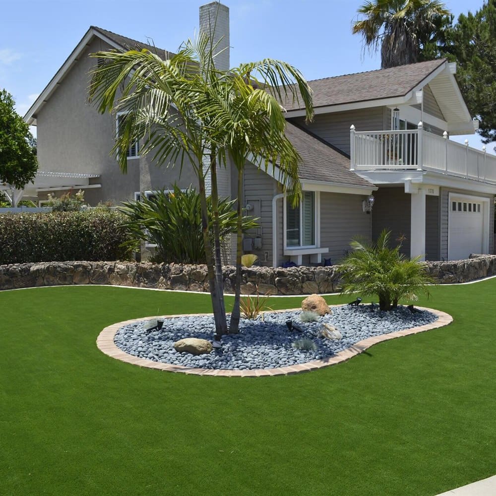 artificial-turf-front-lawn Artificial turf front lawn
